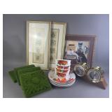 Nautical Clock, Autumn Dish Set, Folk Art & More