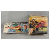 Amaze-A-Matics and Estes Land Rocket Car Kits