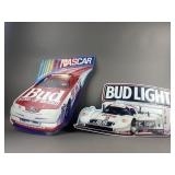 Vintage Anheuser-Busch Metal Bar Signs