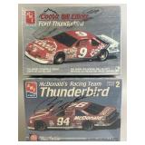 2 Sealed & Signed "Bill Elliott" Race Car Model