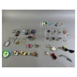 Vintage Variety Rings, Pendants, Keychains & More