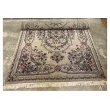 Vintage 70x106in. Large Area Rug Shades of Pink