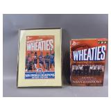 Vintage Detroit Pistons Wheaties Cereal Box & More