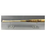 Signed by Allen Tremmell Louis Slugger Wooden Bat