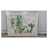 Signed Richard Bilaitis Tomatoes 1979 Watercolor