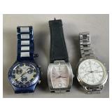 Fossil Hybrid, Guess & Swatch Sports Watches