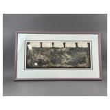 Framed Abstract Artwork