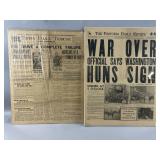 Tiffin Daily Tribune Newspaper Poster-style & More