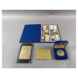 Vtg Babe Ruth Cards, Commemorative Coin & More