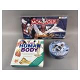 NIP Dale Earnhardt Monopoly, Hockey Puzzle & More