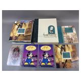 Disney Collectors Society Album W/ Catalogs & More