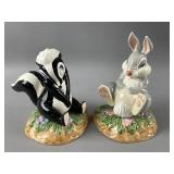 Walt Disney Schmid Bambi Porcelain Bookends