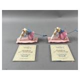 WDCC No Time For Dilly Dally Figurines (2)