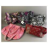 NWT Vera Bradley Glenna Magenta Bag & More