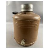 Vtg Aladian Metal Water Cooler & Dispenser