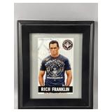 Framed/Signed Photo of Rich Franklin