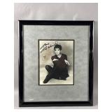 Framed/Signed Photo of Singer Liza Minnelli