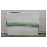 Signed A. Taylor Green Hills 1979 Oil on Canvas