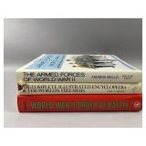Vtg Books The Armed Forces of WWll & More