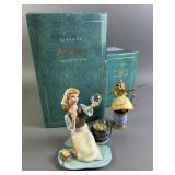 1992 Disney Porcelain Figurines Cinderella & Suzy
