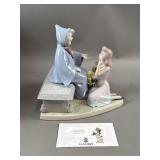 Signed Cinderella & The Fairy Godmother Figurine