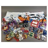 Disney Buttons, Lanyards, Lapel Pins, Pens & More