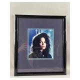 Framed/Signed Photo of Singer Janet Jackson