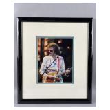 Framed/Signed Photo of Carlos Santana