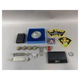 Vintage Millitary Pins, Patches, Medallions & More