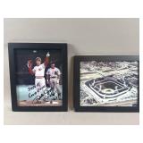 Framed/Signed Pete Rose Portrait & More