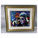 Framed/Signed/# Martiros/Reflective Love