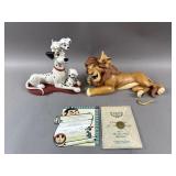 Disney Lion King & 101 Dalmatians Figurines