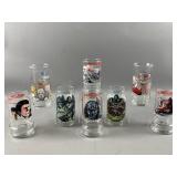 Star Trek, E.T. & King Kong Vintage Glass Tumblers