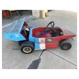 Vintage Indy Car Style Replica Go Cart