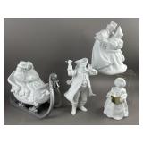 Dept.56 Winter Silhouettes Porcelain Figurines