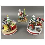 Three Vintage ï¿½80s Disney Christmas Time Displays