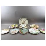 Vintage Hand Painted & Signed Plates & More