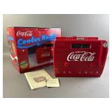NIB Coca Cola Cooler Radio AM/FM Cassette Player