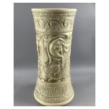 Antq Weller Pottery Clinton Ivory Art Nouveau Vase
