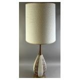 MCM Ceramic Speckled Texture Table Lamp
