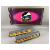 M.T.H Trains 60ï¿½ Aluminum Sleeper/Diner Set O-31