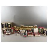 Vintage Christmas Ornaments, Light Up Sign & More