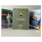 GI Joe Green Beret, Marines & Blue Angel Figures