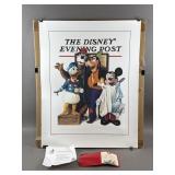 Limited Signed The Disney Evening Post Poster