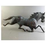 Antique Copper Weathervane Horse