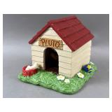 Limited 1998 Disneyana Pluto Dog House Figurine