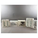 Dept. 56 Houseboat, Village House & Accessories