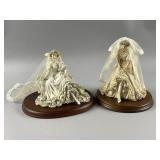 "White Lace & Promises" Victorian Bride Figurines
