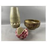 McCoy Pottery "Cascade" Flower Bowl & More
