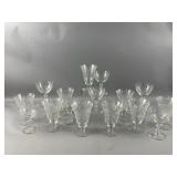 Vintage Footed Glass Ice Tea Goblets & More